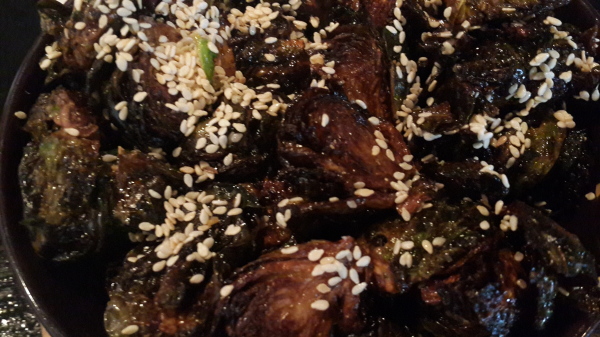 Lunch Menu Brussels Sprouts